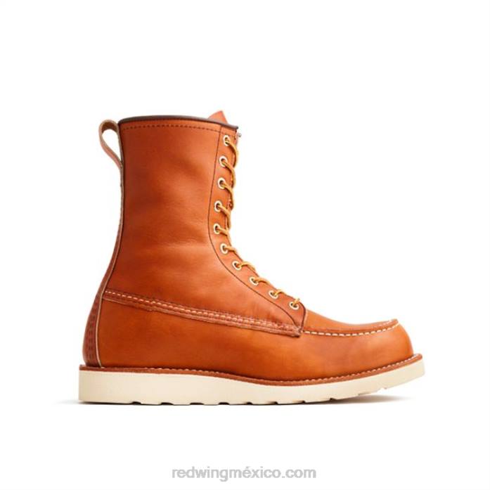 marrónRed Wing heritage - estilo 8875 classic moc bota de 6 pulgadas para hombre 80P0175