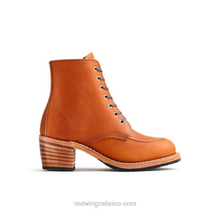 doradoRed Wing heritage - bota de mujer con tacón style 3405 clara en piel de vacuno 80P0180