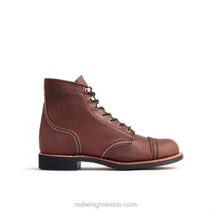 ámbarRed Wing heritage - bota corta de mujer estilo 3366 iron ranger en piel de vacuno 80P0184
