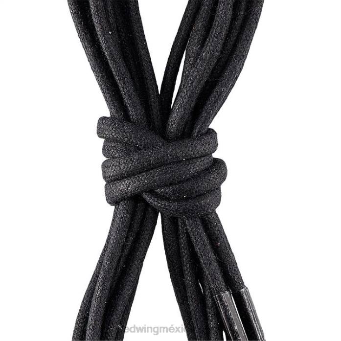 negroRed Wing estilo 97138 encaje encerado plano de 48 pulgadas encaje unisex en algodón encerado 80P0249