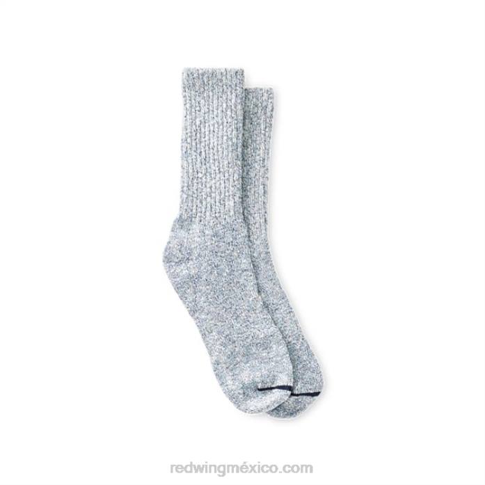 azulRed Wing estilo 97672 cotton ragg quarter crew sock - paquete de 2 calcetines de algodón ragg quarter crew para mujer 80P0229