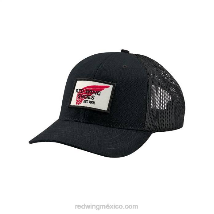 negroRed Wing gorra con logo bordado estilo 97468 gorra con logo bordado unisex 80P0274