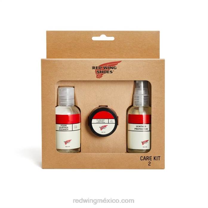 Red Wing kit de cuidado estilo 98017 kit de cuidado n.° 1: limpiar, acondicionar, proteger 80P0345