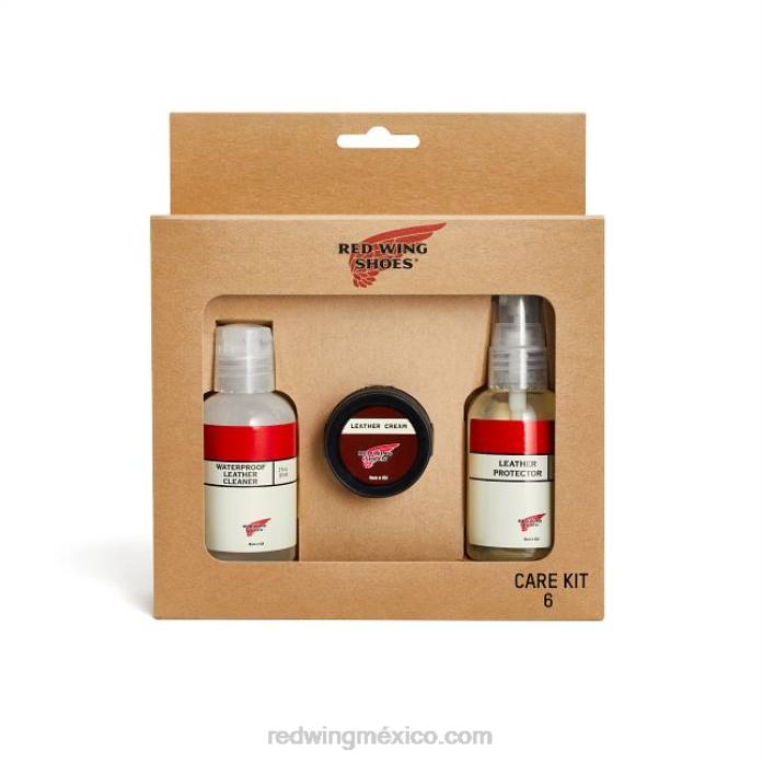 Red Wing kit de cuidado estilo 98021 kit de cuidado n.º 5 - limpiar, acondicionar, proteger 80P0349