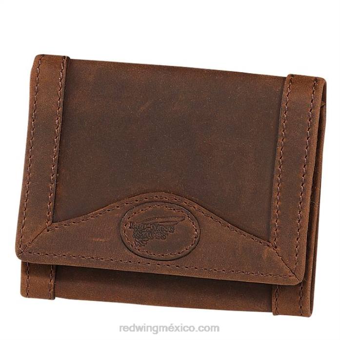 marrónRed Wing cartera bi-fold wallet unisex en piel modelo 96578 80P0296