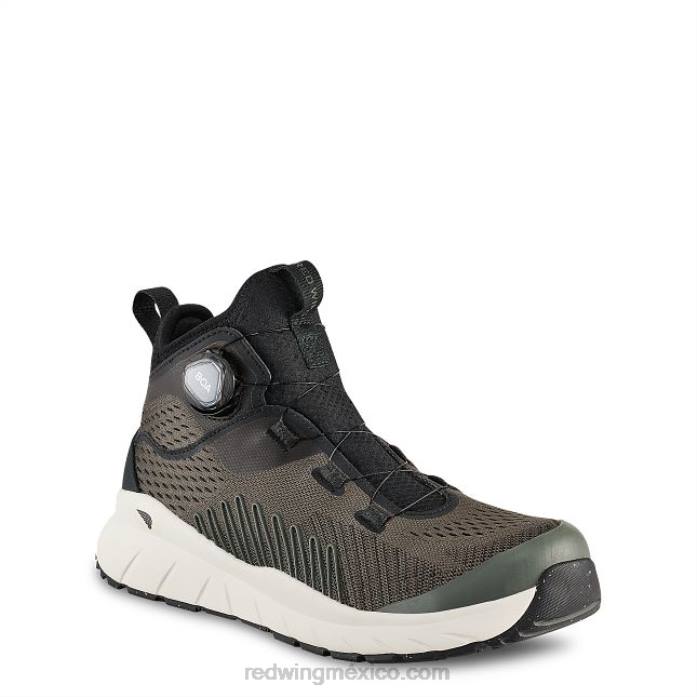 aceitunaRed Wing estilo 97518 mocasines de gamuza con forro de tela mocasines para hombre con forro de tela 80P02