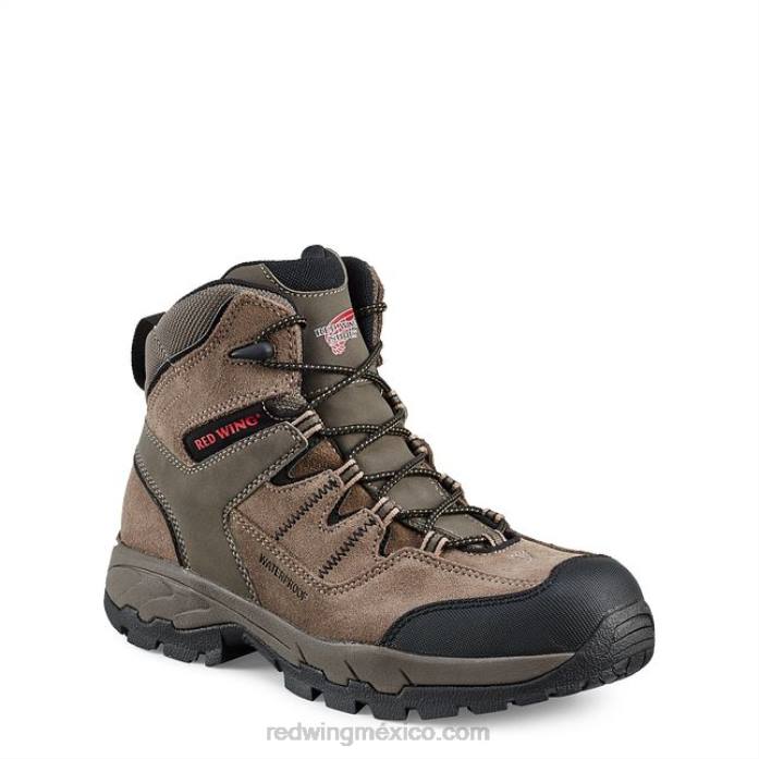 grisRed Wing bota de trabajo con punta de seguridad de 8 pulgadas para hombre estilo 2203 dynaforce 80P0130