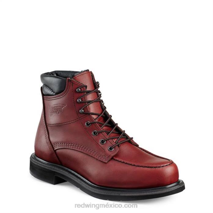 marrónRed Wing botas de trabajo - estilo 616 loggermax para hombre de 9 pulgadas, impermeables y aisladas con punta suave 80P084