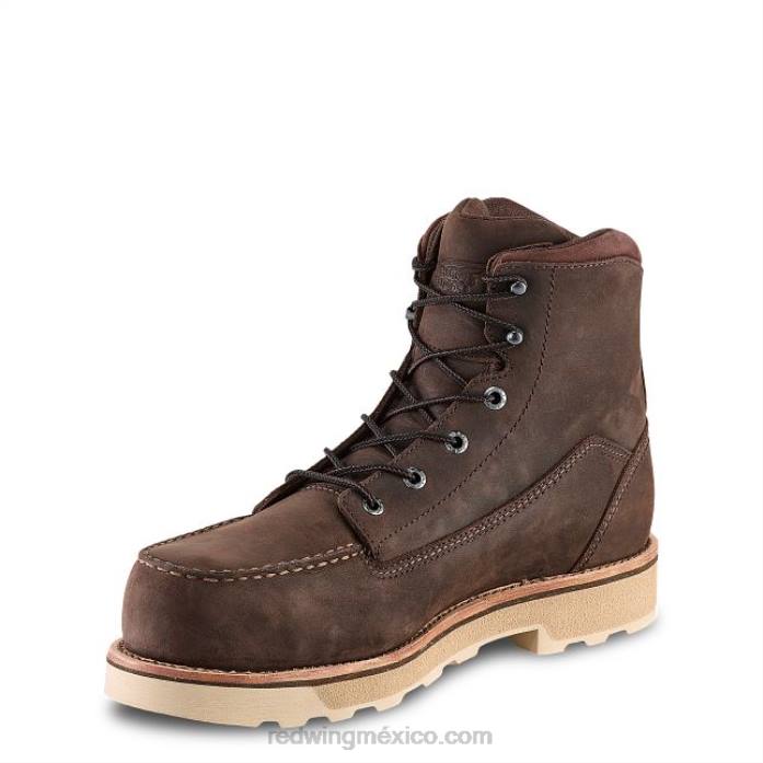 marrónRed Wing estilo 97516 zapatillas mocasines de gamuza con forro polar mocasín mocasín con forro polar de piel de oveja para hombre 80P03