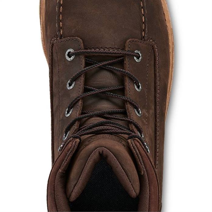 marrónRed Wing estilo 97516 zapatillas mocasines de gamuza con forro polar mocasín mocasín con forro polar de piel de oveja para hombre 80P03