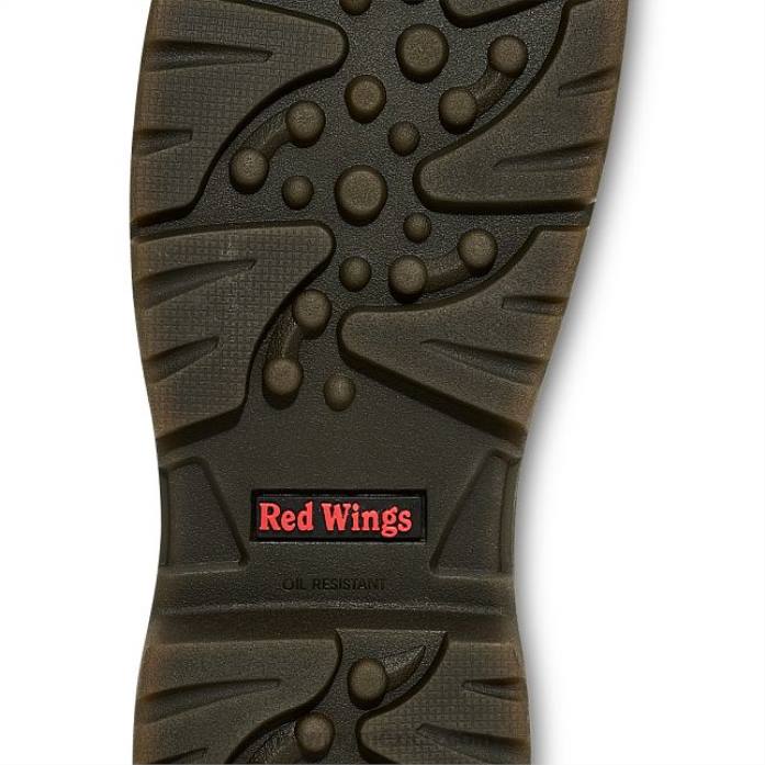 marrónRed Wing estilo 97520 pantuflas de gamuza con forro polar para mujer Skeepskin con forro polar 80P01