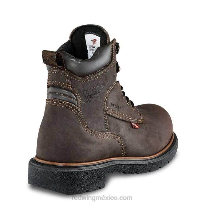 marrónRed Wing guante de piel de ante con forro modelo 95231 guante de hombre de piel de ante 80P025