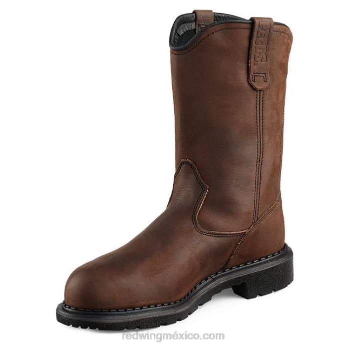 marrónRed Wing trabajo - estilo 2405 supersole 2.0 bota de seguridad para hombre de 11 pulgadas sin cordones 80P0121