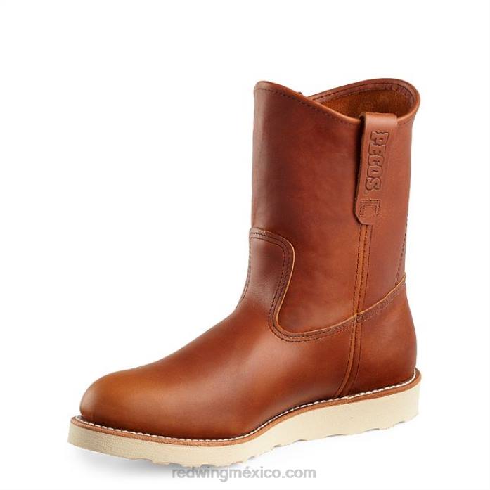 marrónRed Wing trabajo - estilo 2442 tracción tred lite hombre bota de seguridad impermeable de 8 pulgadas 80P0125