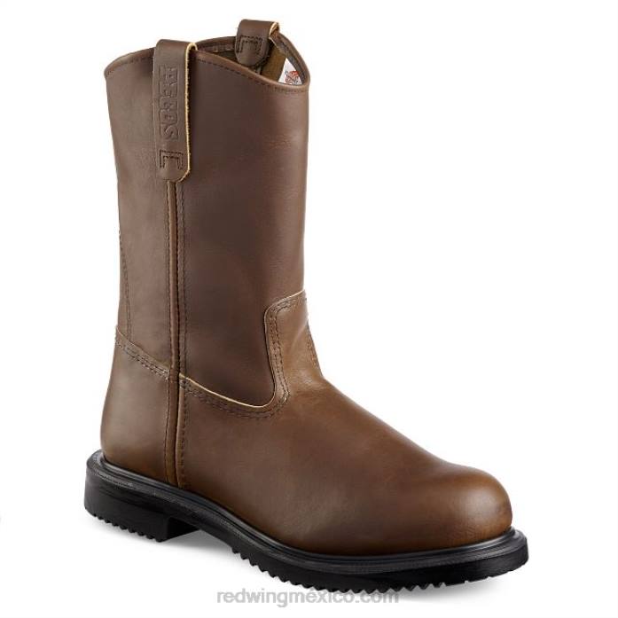 marrónRed Wing trabajo - estilo 2452 exos lite bota de seguridad impermeable para hombre de 6 pulgadas 80P0100