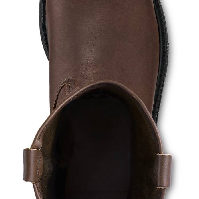 marrónRed Wing trabajo - estilo 2452 exos lite bota de seguridad impermeable para hombre de 6 pulgadas 80P0100