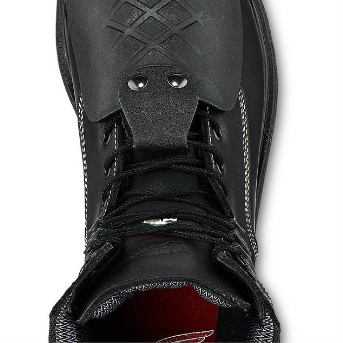 negroRed Wing guante de piel de ante con forro modelo 95232 guante de hombre de piel de ante 80P028