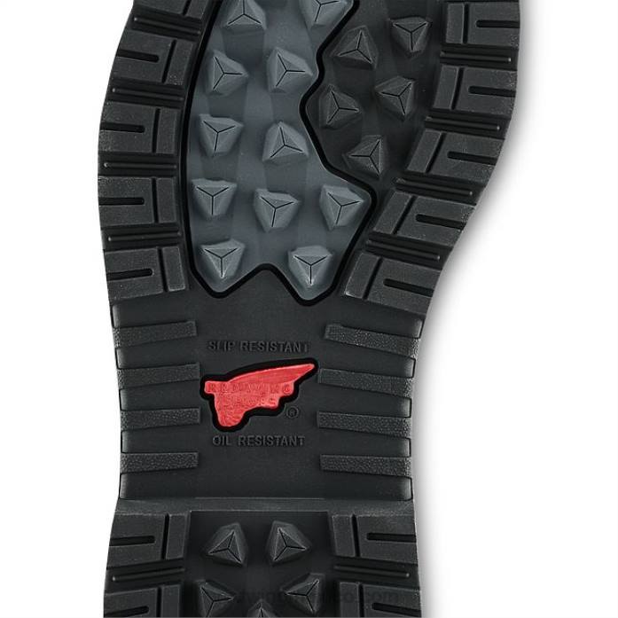 negroRed Wing guante de piel de ante con forro modelo 95232 guante de hombre de piel de ante 80P028