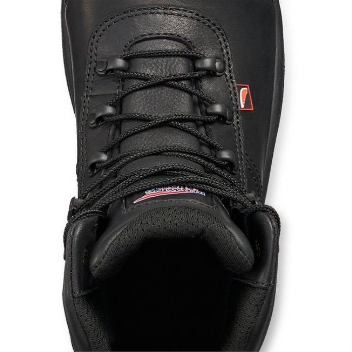 negroRed Wing trabajo - estilo 1178 nailseat bota sin cordones para hombre de 11 pulgadas con punta suave 80P073