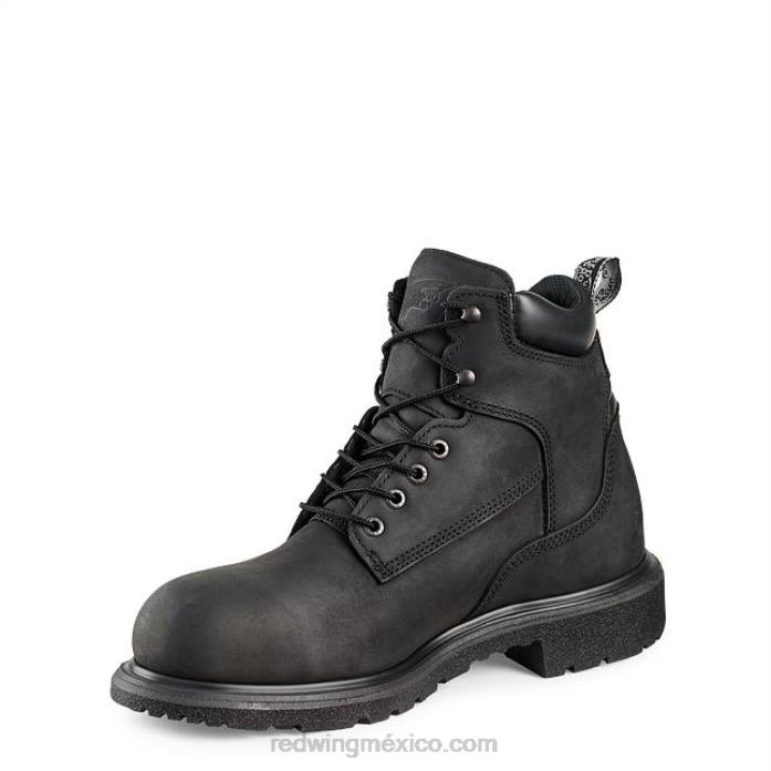 negroRed Wing work - style 6670 truhiker botas impermeables para excursionista con punta de seguridad para hombre de 6 pulgadas 80P0129