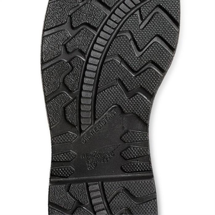 negroRed Wing work - style 6670 truhiker botas impermeables para excursionista con punta de seguridad para hombre de 6 pulgadas 80P0129