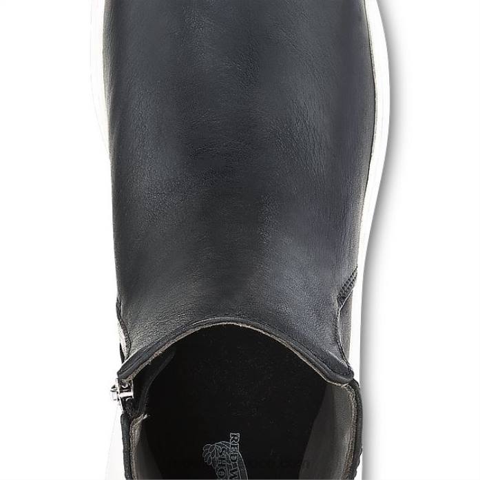 negroRed Wing botas de trabajo con punta de seguridad impermeables de 6 pulgadas para mujer tradeswoman estilo 2344 80P0151