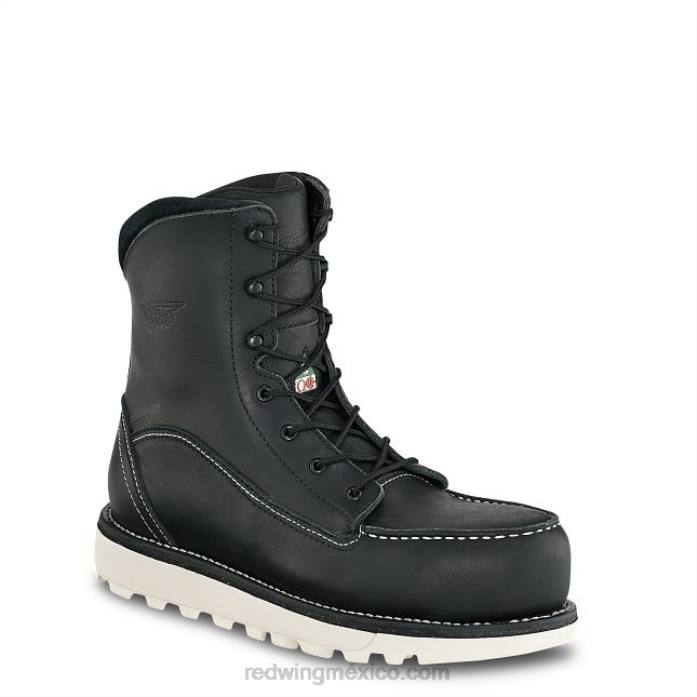 negroRed Wing botas de trabajo con punta de seguridad impermeables de 6 pulgadas para mujer tradeswoman estilo 2346 80P0156
