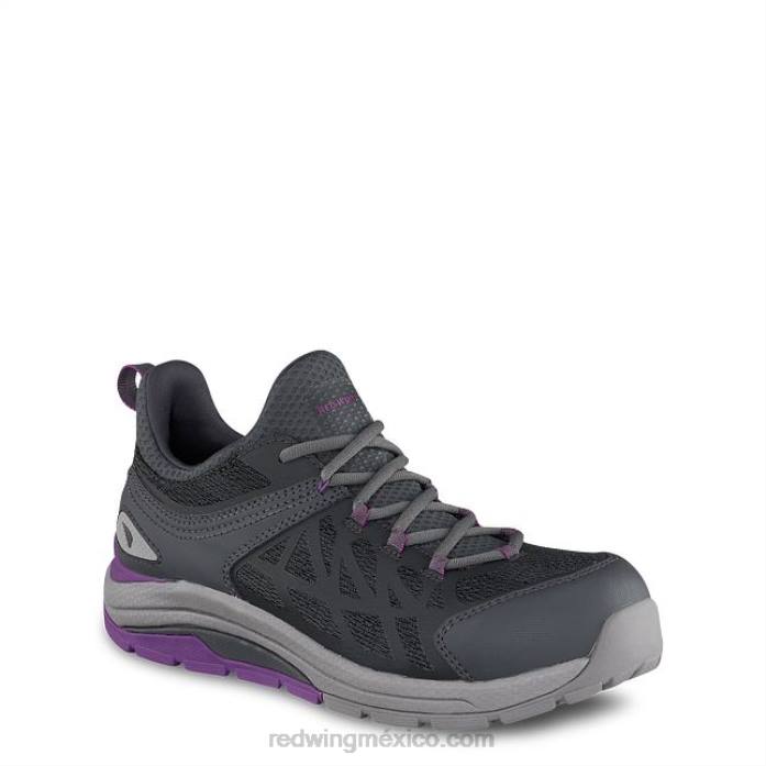 gris/moradoRed Wing trabajo - estilo 2348 cooltech atletismo zapatos de trabajo atléticos con punta de seguridad para mujer 80P0163